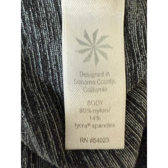 Athleta Womens Salutation Stash Pocket Tights Heathered Gray  Size S Activewear - Picture 8 of 8